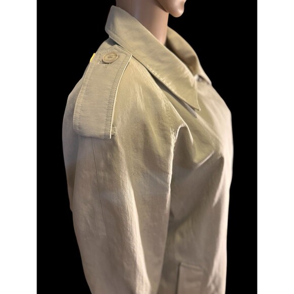 London Fog Maincoats of Weatherwear Distinction Womens 12 Pea Coat Trench VTG - Picture 16 of 16